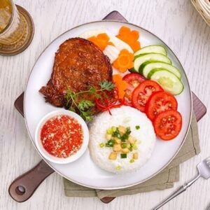 Cơm sườn nướng