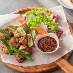 Gà cuốn lá dứa